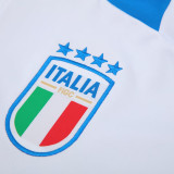 24/25  Italy  White  Half Pull Tracksuit (半拉链)