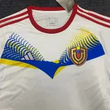 24/25 Venezuela White Fans Soccer Jersey