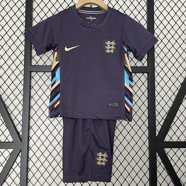 2024England Away Kids Soccer Jersey