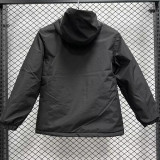 2024 New TNF Black Velvet Windbreaker F3（加绒、连帽）