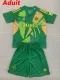 24/25  Newcastle Green Goalkeeper  Suit Fans Soccer Jersey（成人）
