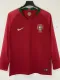 2018 Portugal Home Long Sleeve Retro Soccer Jersey(长袖)
