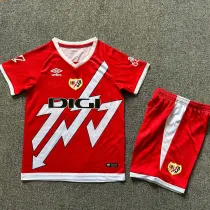 24/25 Rayo Vallecano Away Kids Soccer Jersey