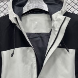 24/25 F705 CAMEL Black &White Single Layer Hooded Windbreaker (连帽）