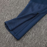 24/25 Marseille Royal Blue Half Pull Tracksuit  (宝蓝、半拉链)