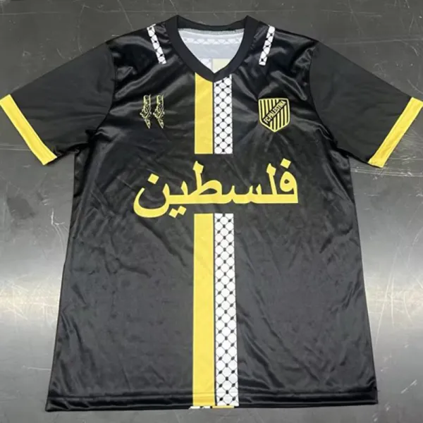 23/24 Palestino Deportivo Black Special Edition Fans Soccer Jersey