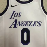 22/23 LAKERS WESTBROOK #0 White City Edition Top Quality Hot Pressing NBA Jersey