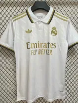 24/25 RMA White Steel Pattern Special Edition  Fans Soccer Jersey
