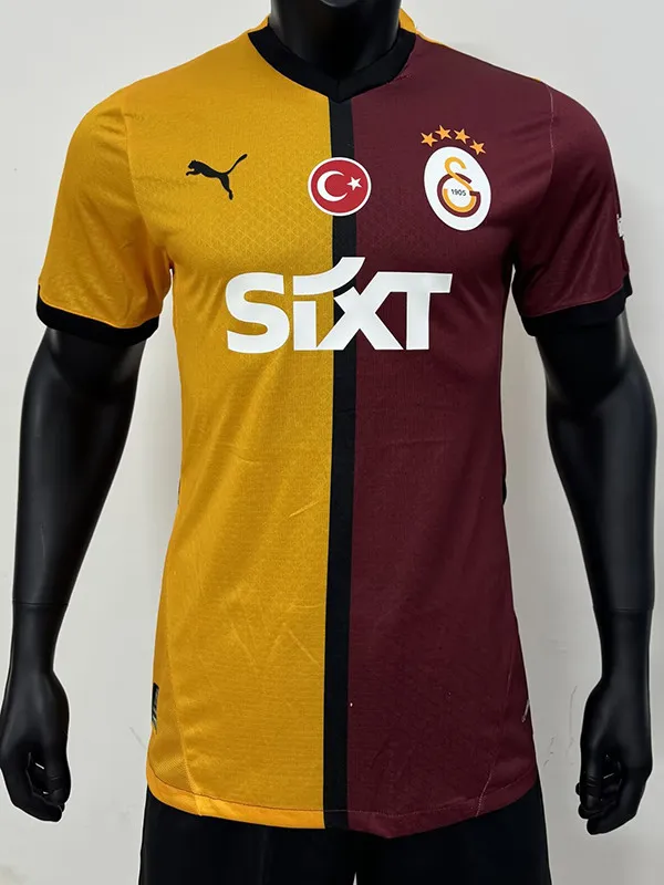 24/25 Galatasaray Home Player Version Soccer Jersey