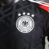 2024 Germany Black Player Version Soccer Jersey