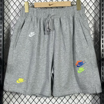 24/25 NK Grey Cotton shorts(002、前彩色标、全棉)