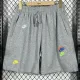 24/25 NK Grey Cotton shorts(002、前彩色标、全棉)