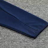 24/25 Al-Nassr Royal Blue Half Pull Tracksuit  (半拉链)