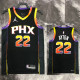 22/23 SUNS AYTON #22 Black Top Quality Hot Pressing NBA Jersey (Trapeze Edition)