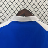 24/25 Argentina White & Blue Stripe Retro Double Sided Windbreaker (双面风衣)