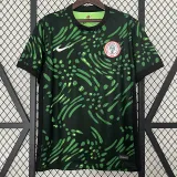 24/25 Nigeria Green Black Fans Soccer Jersey
