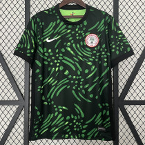 24/25 Nigeria Green Black Fans Soccer Jersey