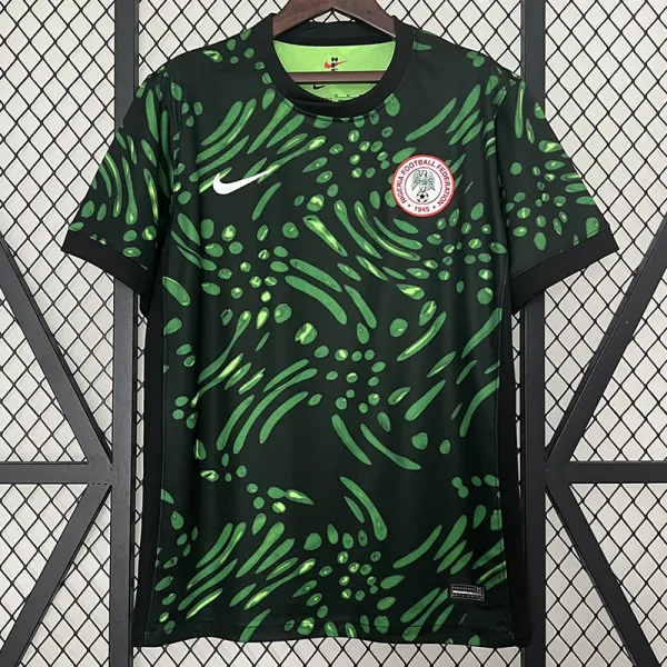 24/25 Nigeria Green Black Fans Soccer Jersey