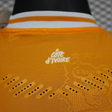 24/25 Cote d'Ivoire Orange Special Edition Player Version Soccer Jersey