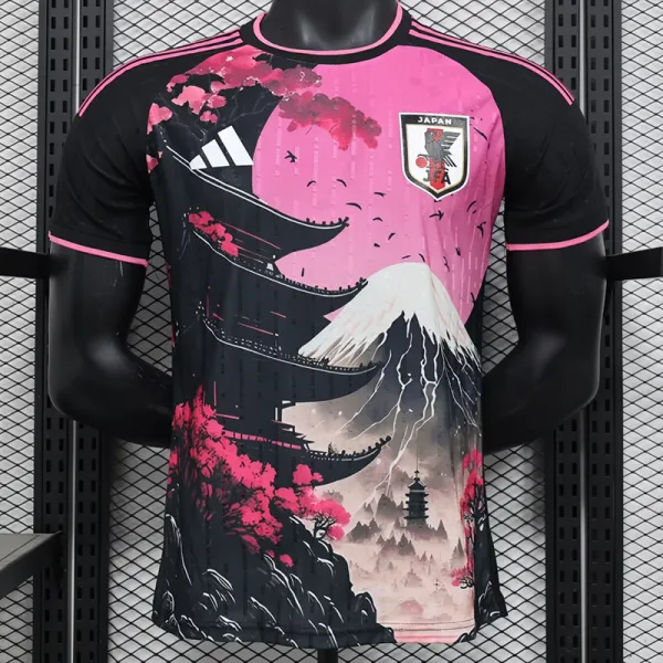 24/25 Japan Purple Snow Mountain Pagoda Player Version Soccer Jersey