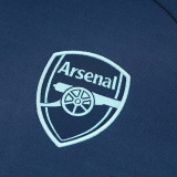 24/25  ARS Dark Blue  Half Pull Tracksuit  (半拉链)