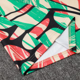24/25 ARS Red Green Inkjet Half Pull Tracksuit # B989 (半拉链)