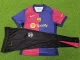 24/25 BAR Home Player Version  Suit Soccer Jersey(Black Pants)黑裤