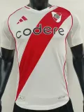 24/25 River Plate Home Player Version Soccer Jersey