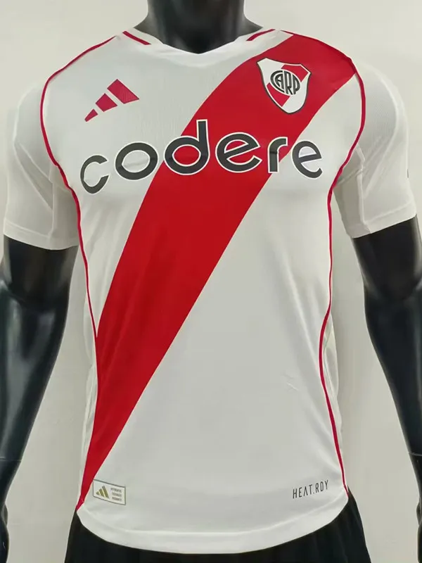 24/25 River Plate Home Player Version Soccer Jersey