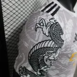 24/25 RMA White Black Dragon Special Edition Player Version Soccer Jersey
