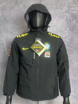 2024  Brazil black Velvet Windbreaker T10（加绒、连帽）