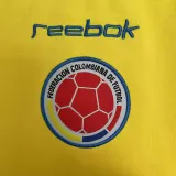 2001 Colombia Home Retro Soccer Jersey