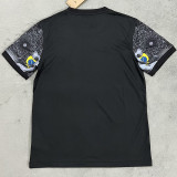 2024 Brazil Christ statue black Fans Soccer Jersey