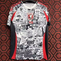 24/25 Japan Grey Pirate King Y-3 Anime Fans Soccer Jersey
