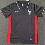 21/23 France Black Classic Polo Short Sleeve