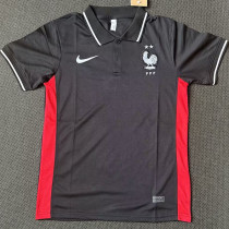 21/23 France Black Classic Polo Short Sleeve