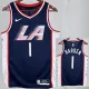 2018/2019 Clippers HARDEN #1 Dark Blue City Edition Top Quality Hot Pressing NBA Jersey
