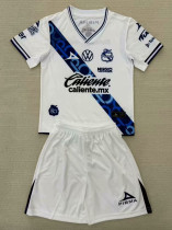 24/25 Puebla  Home Kids Soccer Jersey
