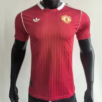 2025 Man Utd leisure Red Special Edition Player Version Soccer Jersey