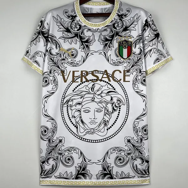2023 Italy Special Edition White Training Shirts #PM