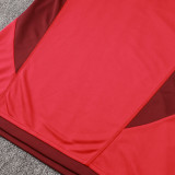 24/25 Internacional Red Half Pull Tracksuit  (半拉链、B828)