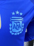 24/25 Argentina Away  Long Sleeve  Player Version Soccer Jersey(长袖球员)
