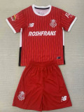 24/25 Toluca CD Home Kids Soccer Jersey(童装）
