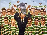 1966/1967Celtic Home Retro Soccer Jersey
