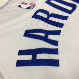 22/23 Nets HARDEN #13 White City Edition Top Quality Hot Pressing NBA Jersey