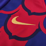 25/26  BAR Blue Red Team Logo Hooded  Tracksuit