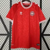 2024 Denmark Home Fans Soccer Jersey