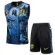24/25  Brazil Black Christ statue top and shorts suit