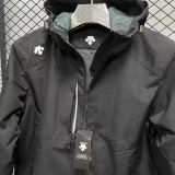 2024 New Disant Black  Windbreaker F12（加绒、连帽）