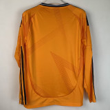 24/25 RMA Away Long sleeve Fans Soccer Jersey (长袖)